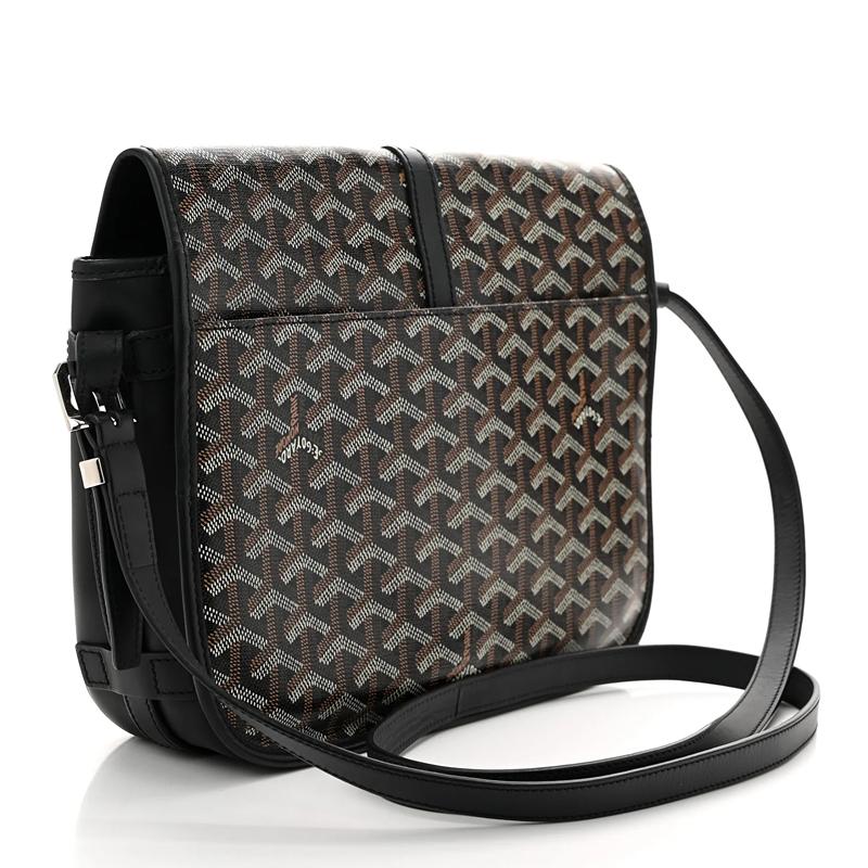 Bag Goayrd Goyardine Belvedere Messenger Black