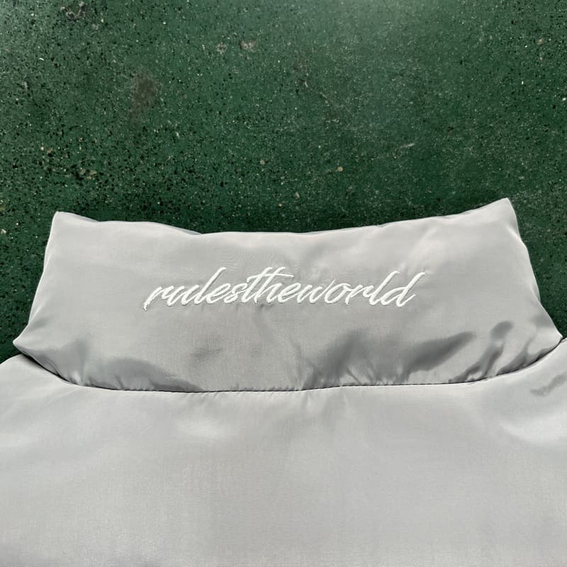 Jaqueta Corteiz Bolo Puffer Silver