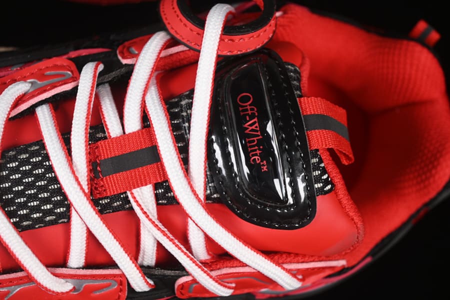 Off-White Be Right Red black