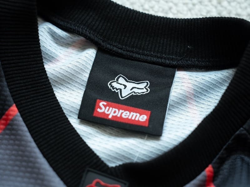 Camisa Fox Racing x Supreme DMX Snow Black