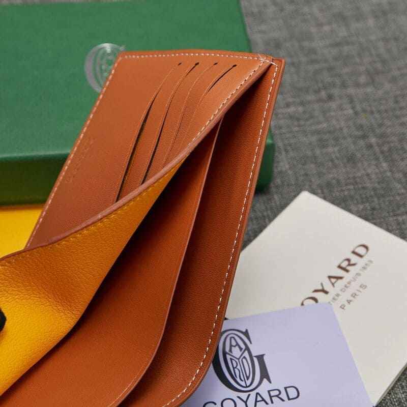 Carteira Goyard Victoire Marrom