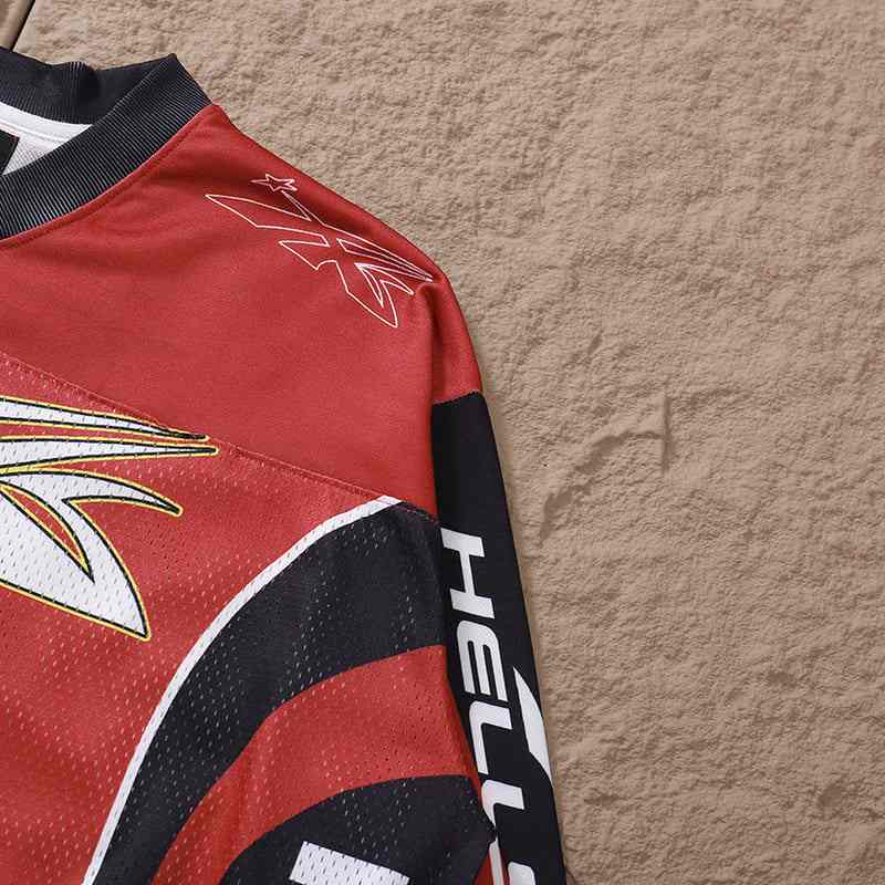 Camisa Hellstar Jersey Long Red