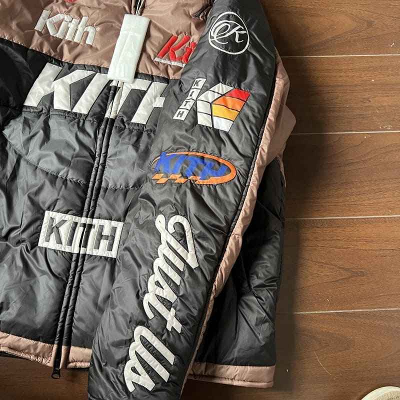 Jaqueta Kith Full Zip Brixton Puffed Yuma