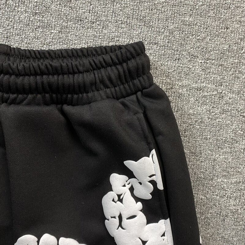 Shorts Denim Tears The Cotton Wreath Black