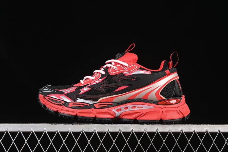 Off-White Be Right Red black