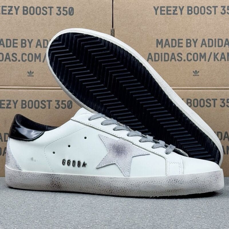 Golden Goose Super-Star White Black