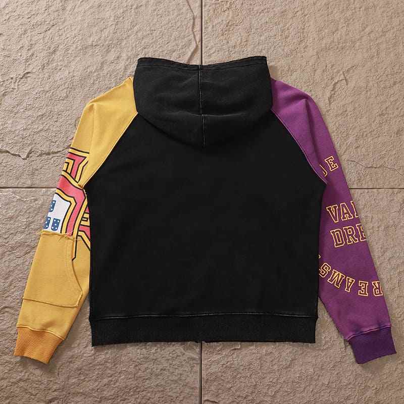 Moletom Vale Forever Crest Zip Purple/Yellow