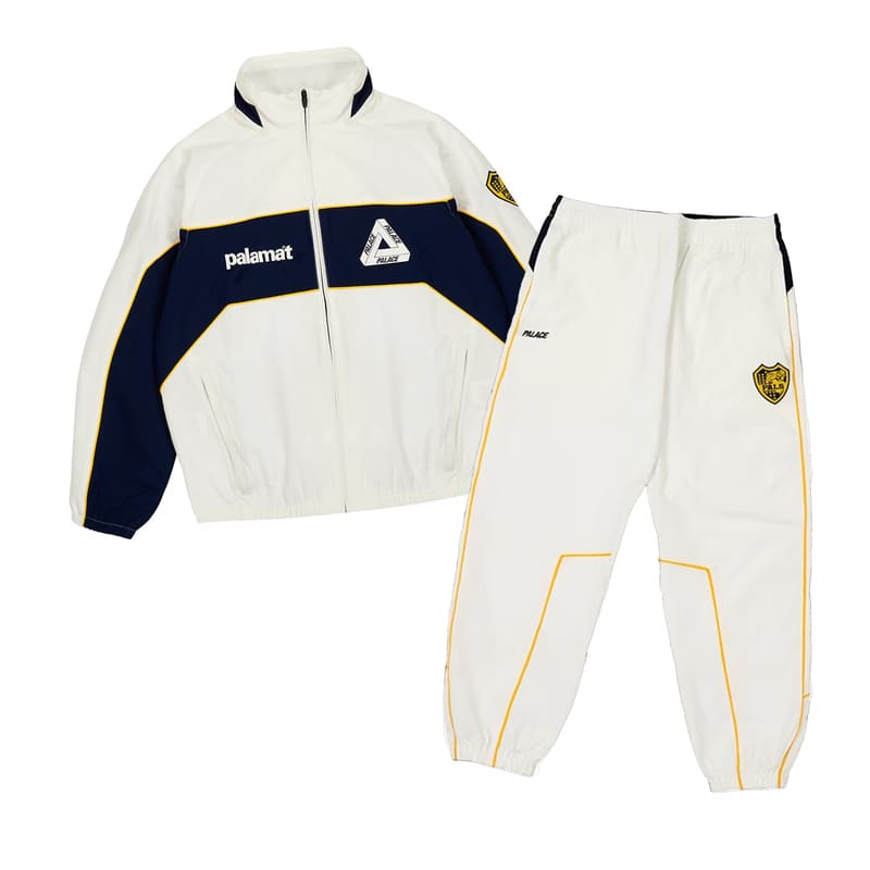 新品未使用 PALACE PALAMAT SHELL JACKET WHITE Jaqueta Palace 