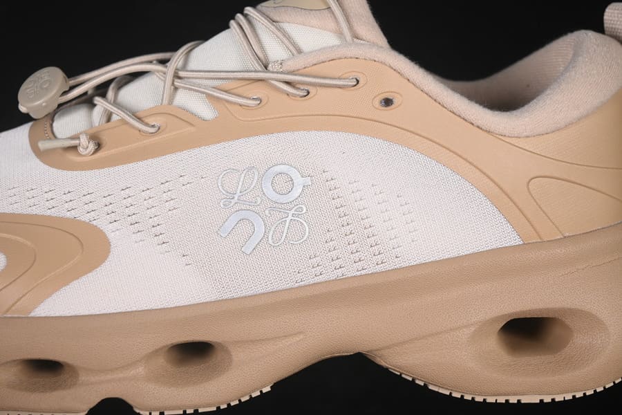 On Running Cloudsolo x Loewe Dark Sand Cream Beige