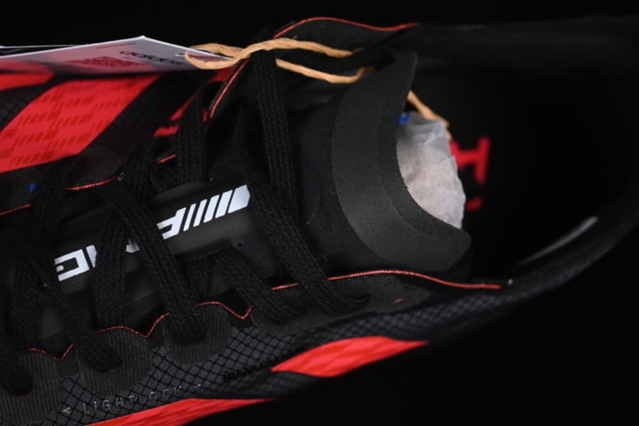 Adidas Adizero Adios Pro 4 x Mercedes AMG Lucid Red Black