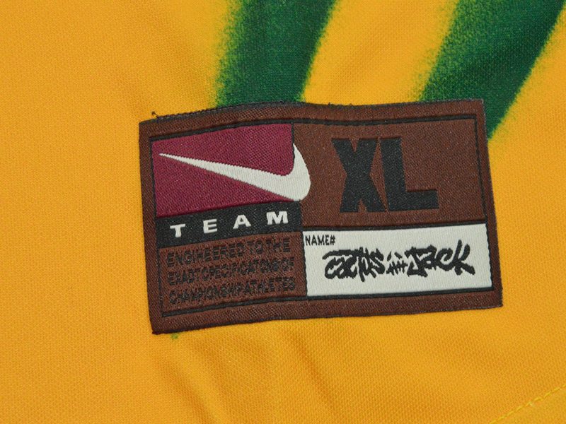 Camiseta Cactus Jack x Nike Brasil Total 90 Retro Jersey Yellow