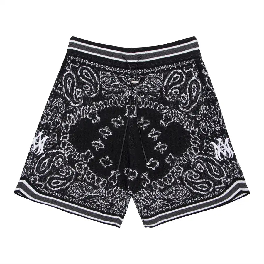 AMIRI Bandana shorts ショートパンツ Mサイズ Amiri Bandana Crochet Basketball Shorts