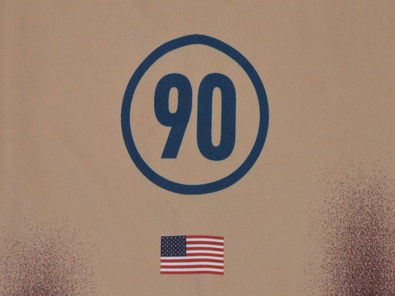 Camiseta Cactus Jack x Nike USA Total 90 Retro Jersey Brown