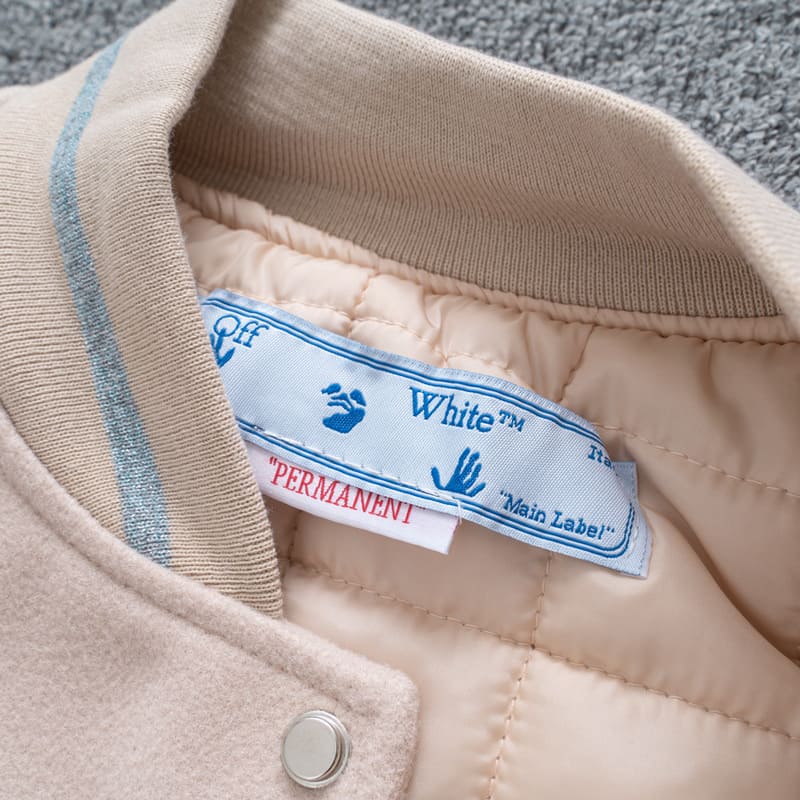 Pronta Entrega - Jaqueta Varsity Off-White x AC Milan