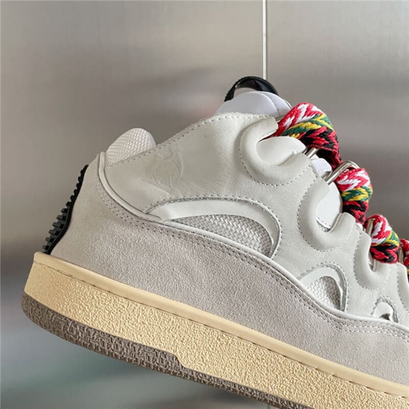 Lanvin Curb Leather White Ivory