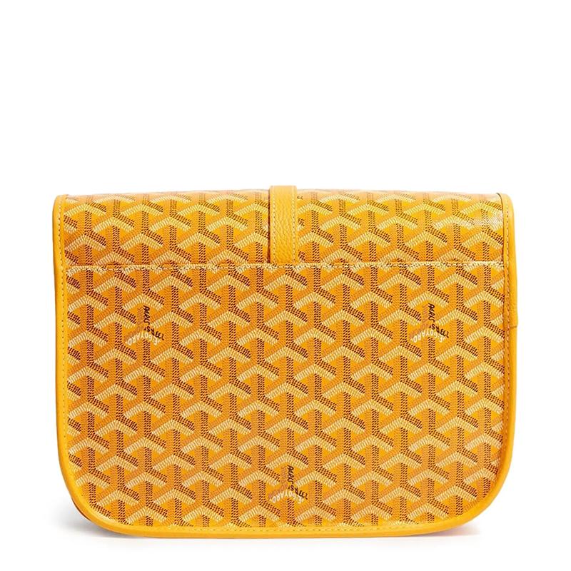 Bag Goayrd Goyardine Belvedere Messenger Yellow