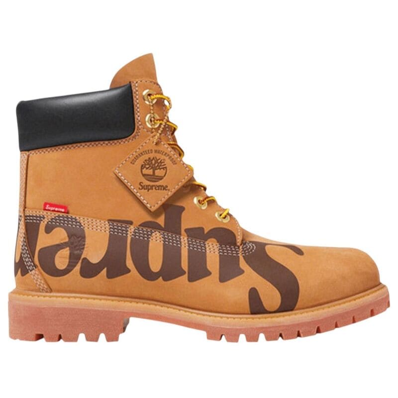 Supreme × Timberland デッキシューズ Bota Supreme x Timberland 6 Wheat