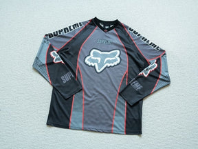 Camisa Fox Racing x Supreme DMX Snow Black