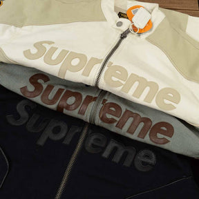 Jaqueta Supreme x Vanson Leathers Cordura White Cream