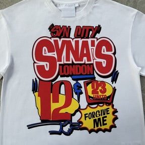 Camiseta Syna World 'Syn City' Branca