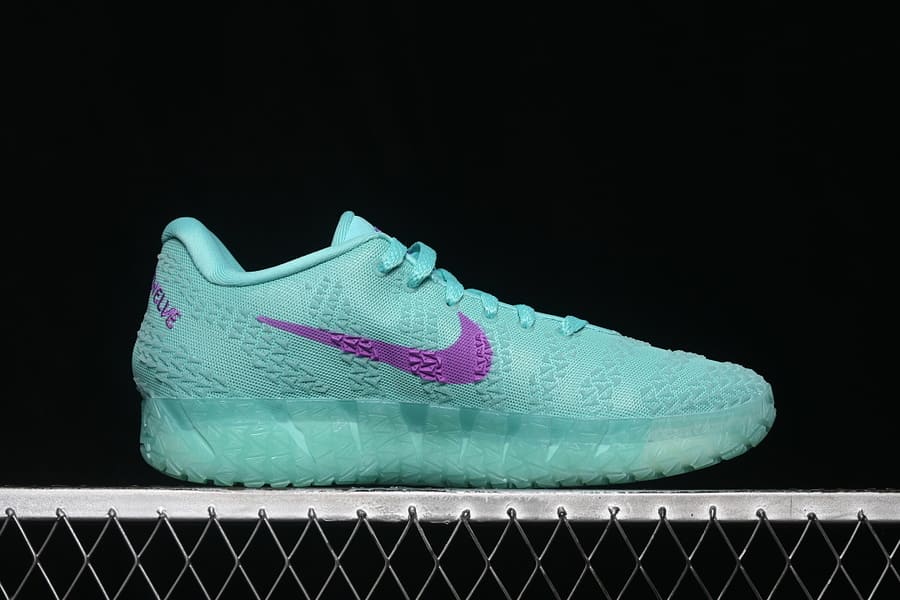 Nike Ja 3 12 Time Bleached Turquoise Vivid Purple Safety Orange