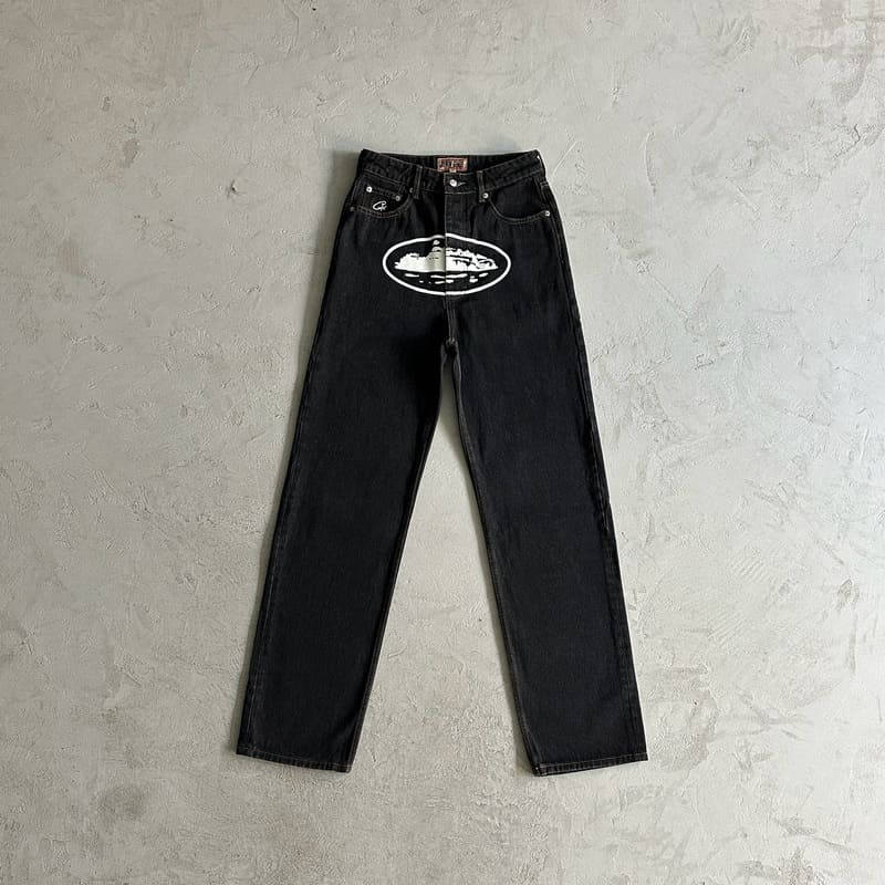 Calça Jeans Corteiz Preto