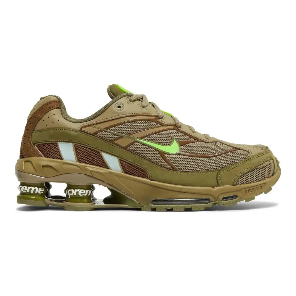 Pronta Entrega - Supreme x Nike Shox Ride 2 Neutral Olive