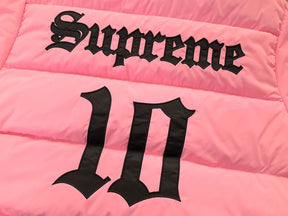 Jaqueta Supreme x Umbro Down Puffer Pink