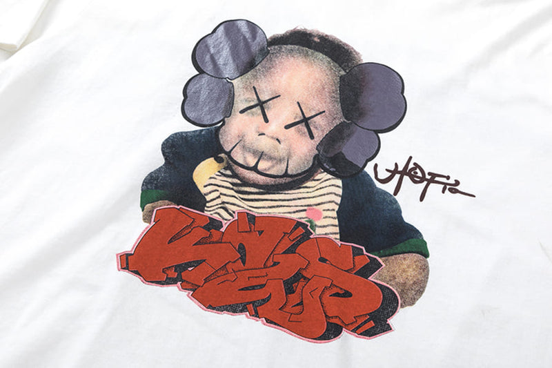 Camiseta Travis Scott x KAWS