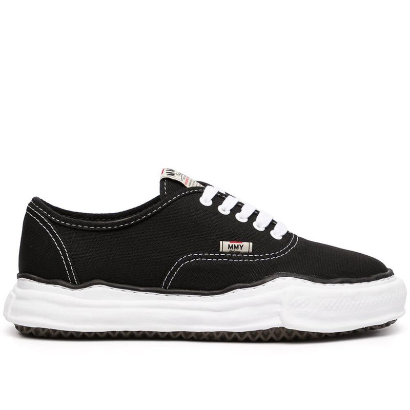 Maison Mihara Yasuhiro Baker OG Sole Canvas Low Black