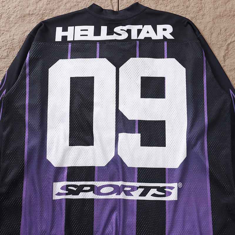 Camisa Hellstar Jersey Long Purple/Black