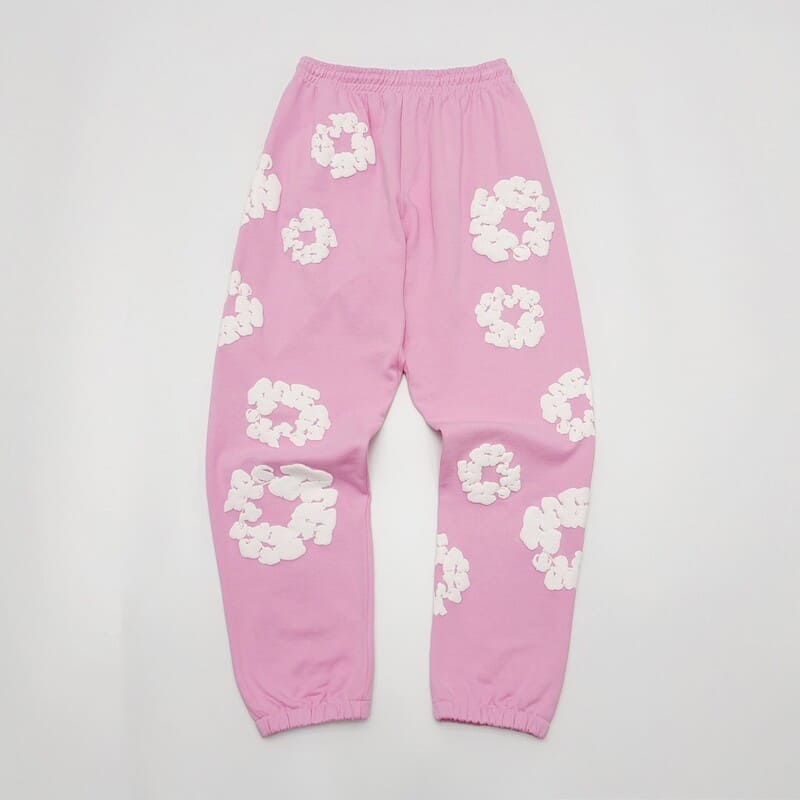 Calça Denim Tears The Cotton Wreath Pink