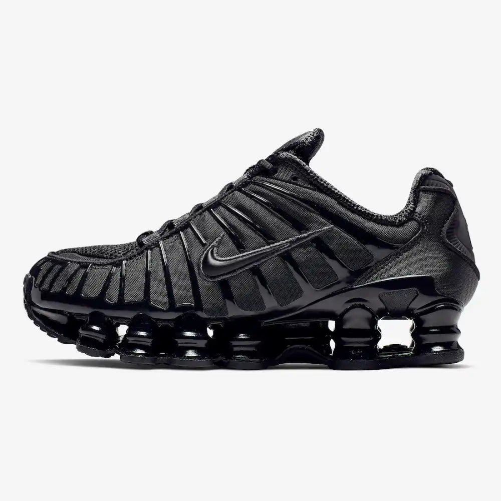 Nike Shox TL Black and Max Orange