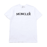 Camiseta Moncler Enfant Logo Branca