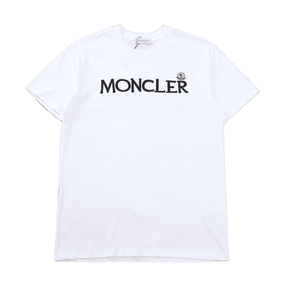 Camiseta Moncler Enfant Logo Branca