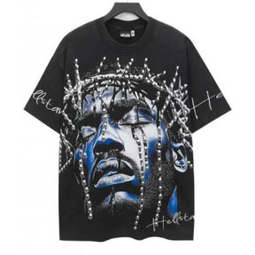 Pronta Entrega - Camiseta Hellstar Cross Angel Preta