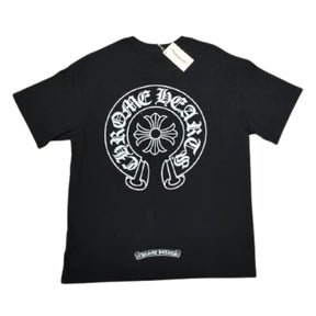 Pronta Entrega - Camiseta Chrome Hearts Cross Logo Preta
