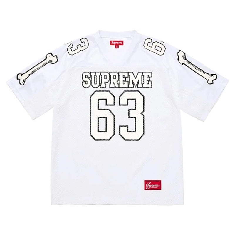 Camiseta Supreme Jersey Bones Football White