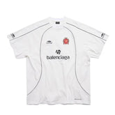 Camiseta Balenciaga Paris #10 Soccer Jersey Oversized White