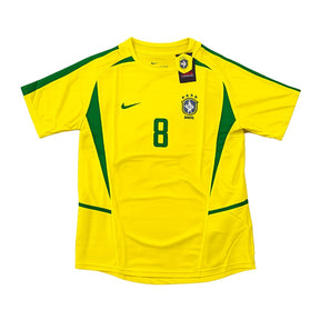 Pronta Entrega - Camiseta Brasil 2002 Retrô Kaká