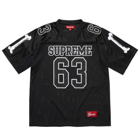 Camiseta Supreme Jersey Bones Football Black