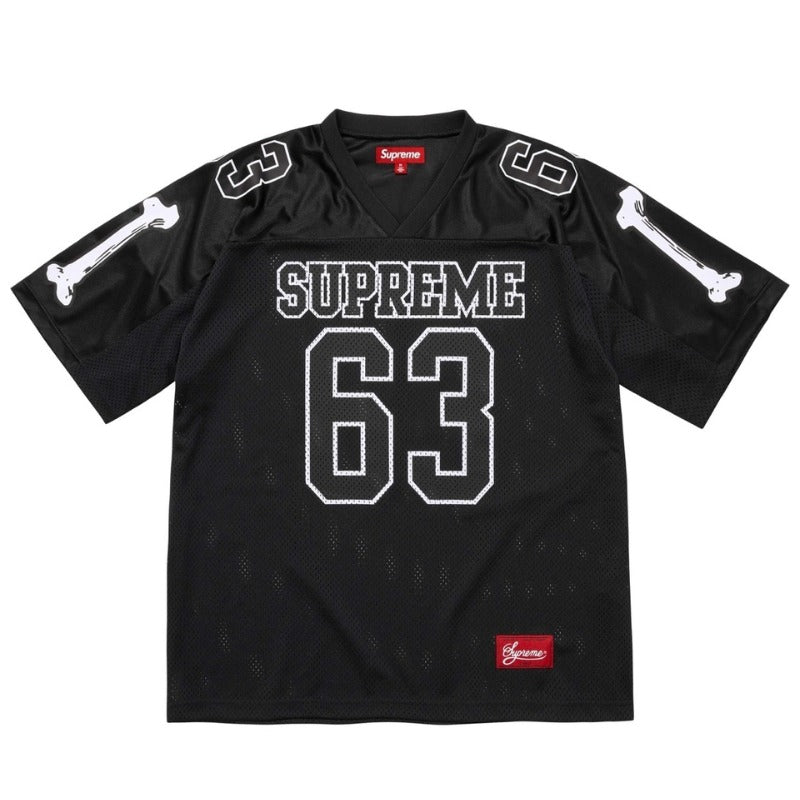 Camiseta Supreme Jersey Bones Football Black