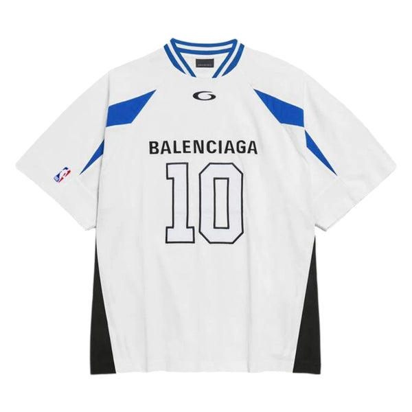 Camiseta Balenciaga x NBA Oversized Jersey White