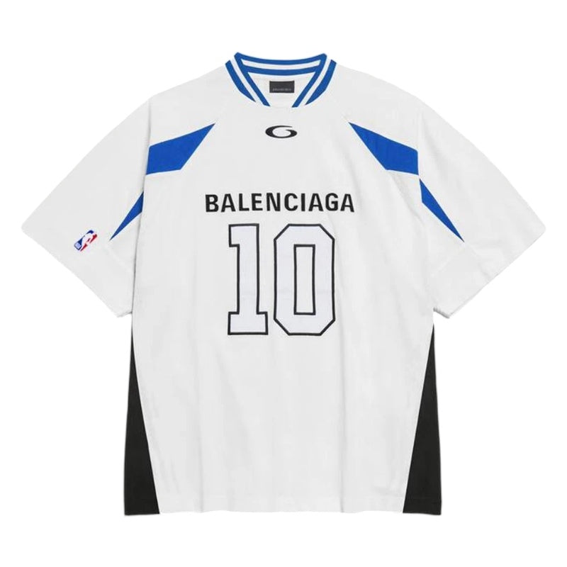 Camiseta Balenciaga x NBA Oversized Jersey White