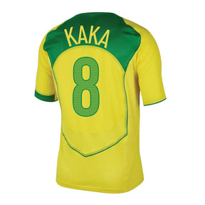 Pronta Entrega - Camiseta Brasil Total 90 Retrô 2004 Kaká