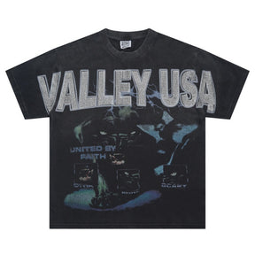Camiseta Vale Forever Faith Bling Black