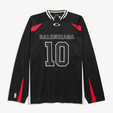 Camisa Balenciaga x NBA Oversized Jersey Black