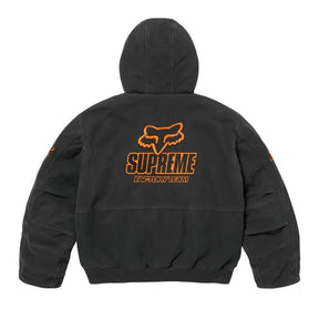 Jaqueta Supreme x Fox Racing Hooded Work Black