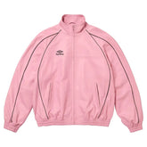 Jaqueta Supreme x Umbro Leather Track Pink