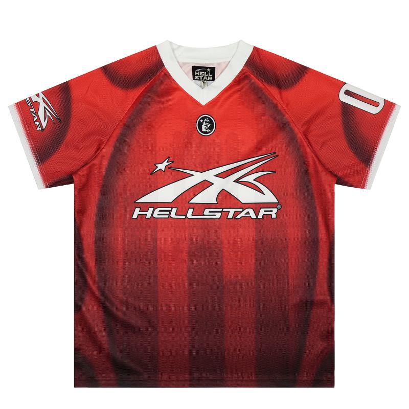 Camiseta Hellstar Jersey Logo "00" Red